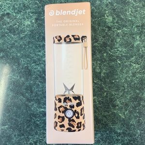 Blendjet leopard cheetah new in unopened box portable blender